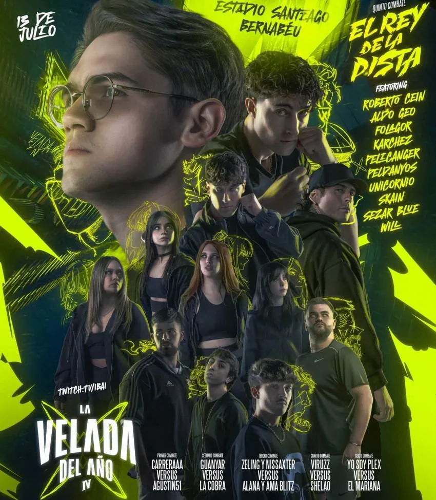 INSTAGRAM: @infolavelada Parte de las peleas confirmadas para el mes de julio