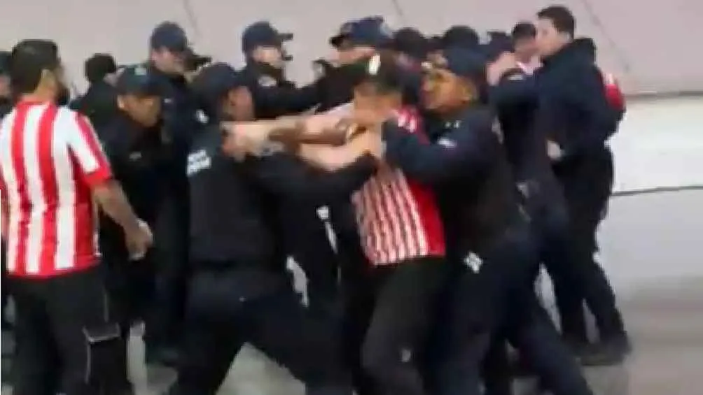 El aficionado no fue detenido