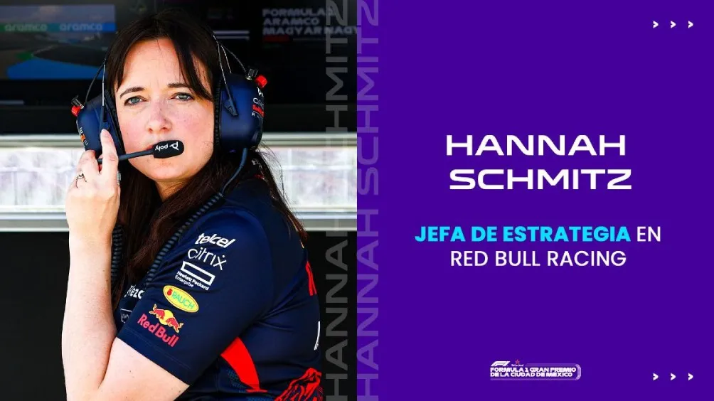 Hannah Schmitz, estratega de Red Bull