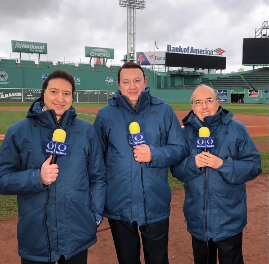 'Los Tres Amigos' en Fenway Park