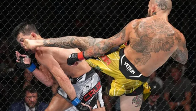 Marlon Vera en un combate
