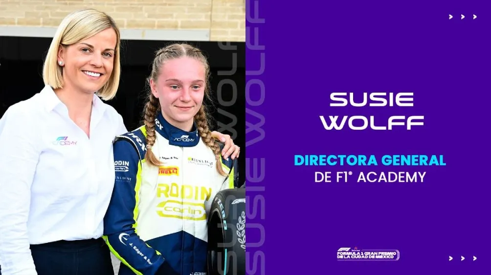 Susie Wolff, directora de F1 Academy