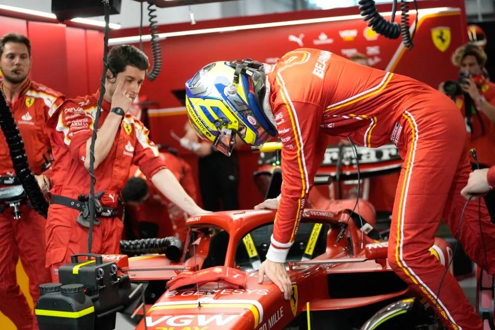 AP Bearman a punto de abordar el SF-24