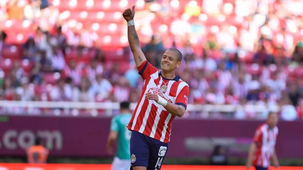 Javier Hernández en el Akron