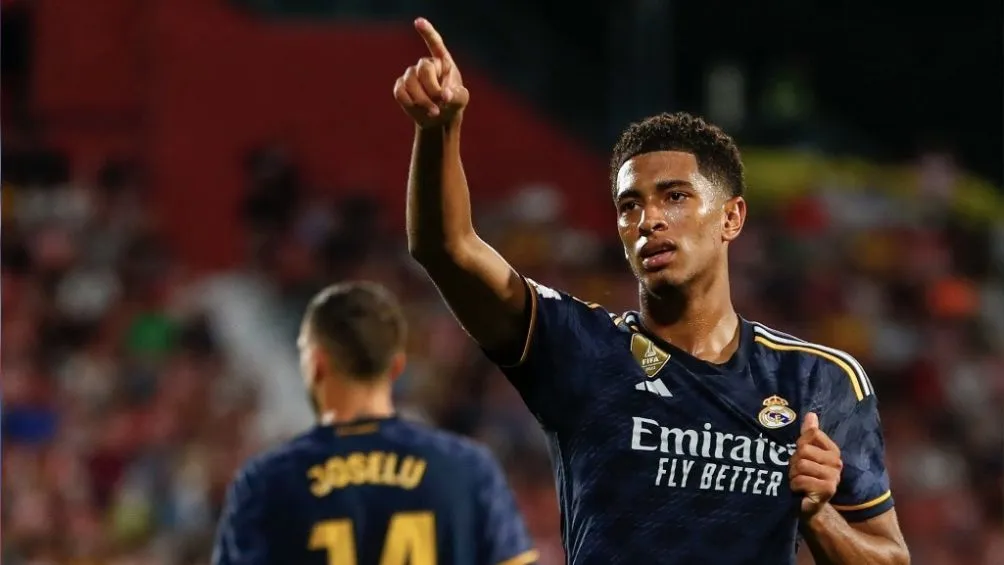 Bellingham celebra un gol