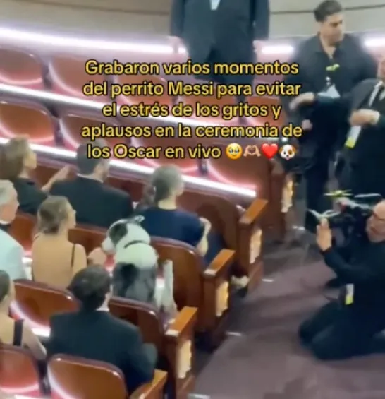 Así se grabaron las participaciones de 'Messi' en el Oscar.
