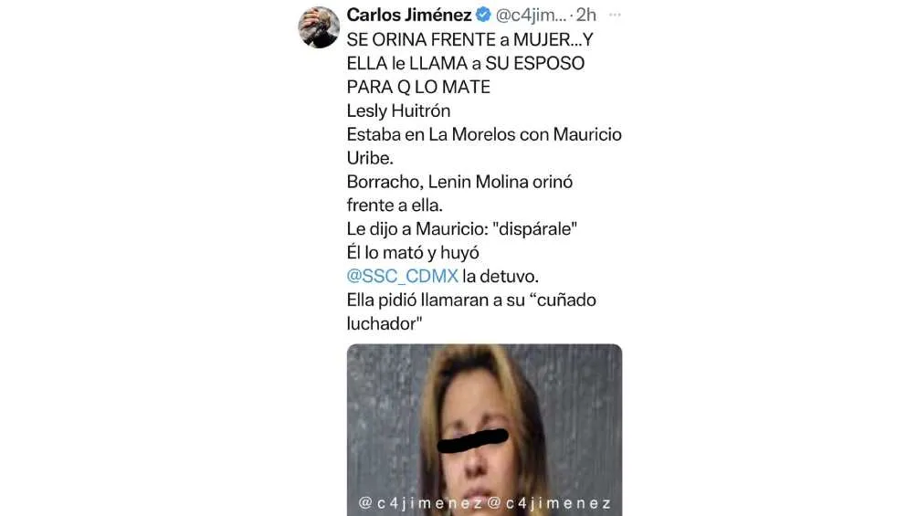 Mujer detenida por el caso pidieron que llamaran a su &quot;cuñado luchador&quot;.