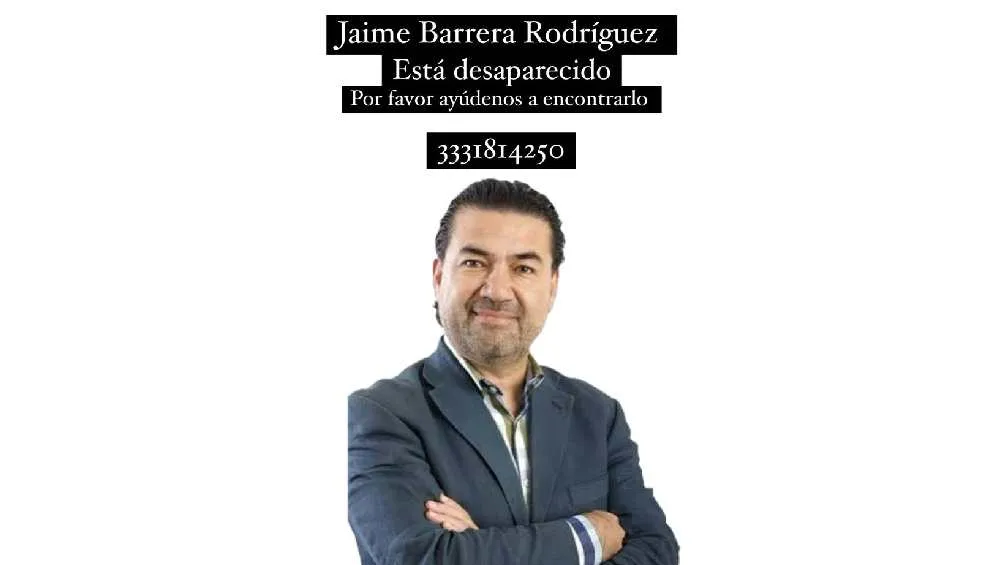 Esta es la imagen que ha comenzado a hacerse viral para dar con el periodista.