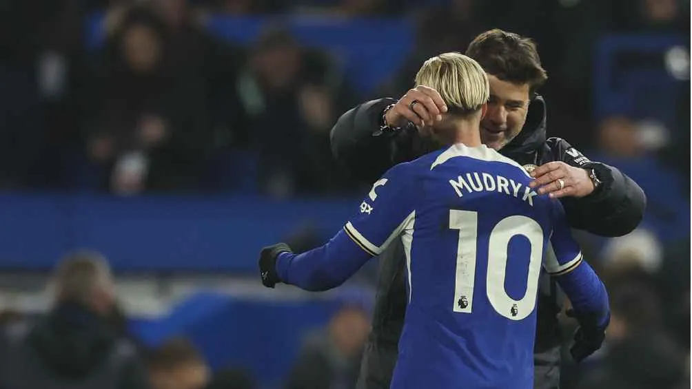 Mudryk marcó el tercero del partido