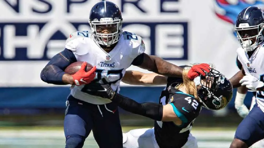 Henry en acción con los Titans