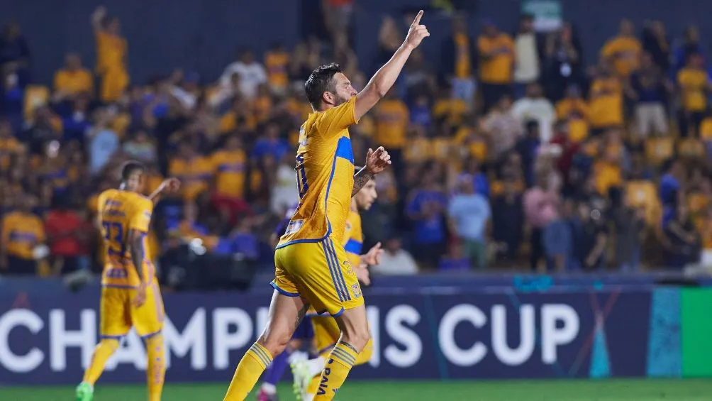 André-Pierre Gignac celebra su gol