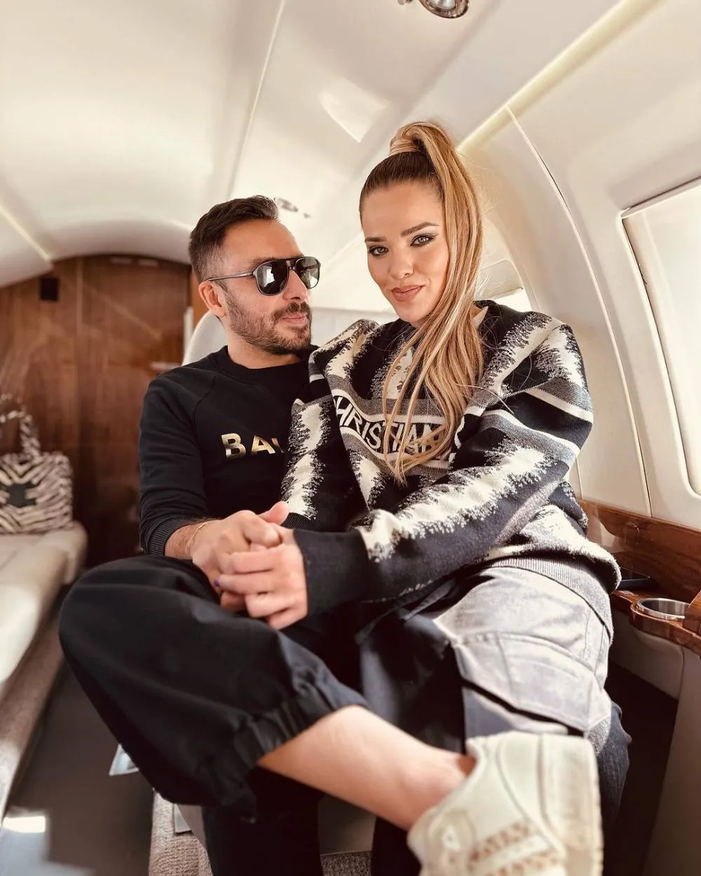 IG: @thaligarcia El esposo de Thalí también se vio afectado por Telemundo.