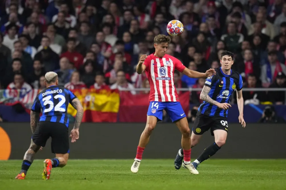 Llorente en el duelo ante Inter