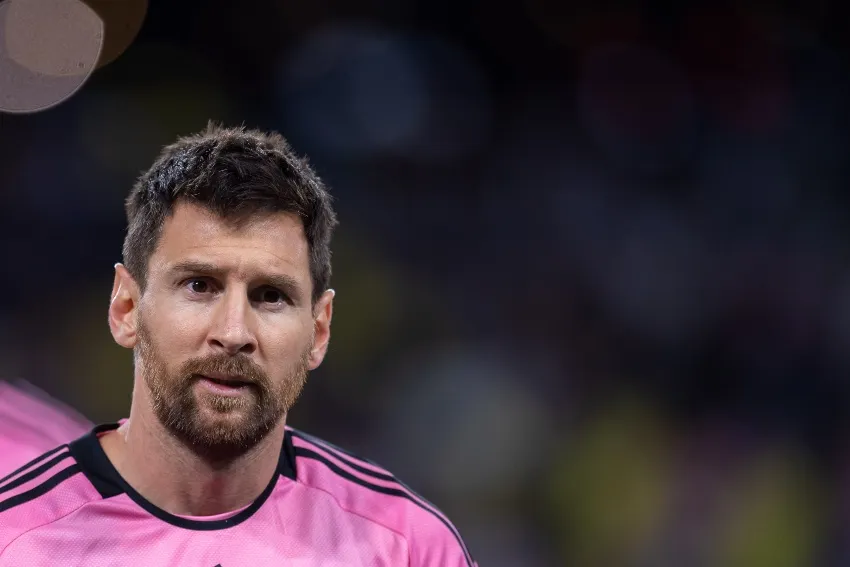 Messi en partido con Nashville