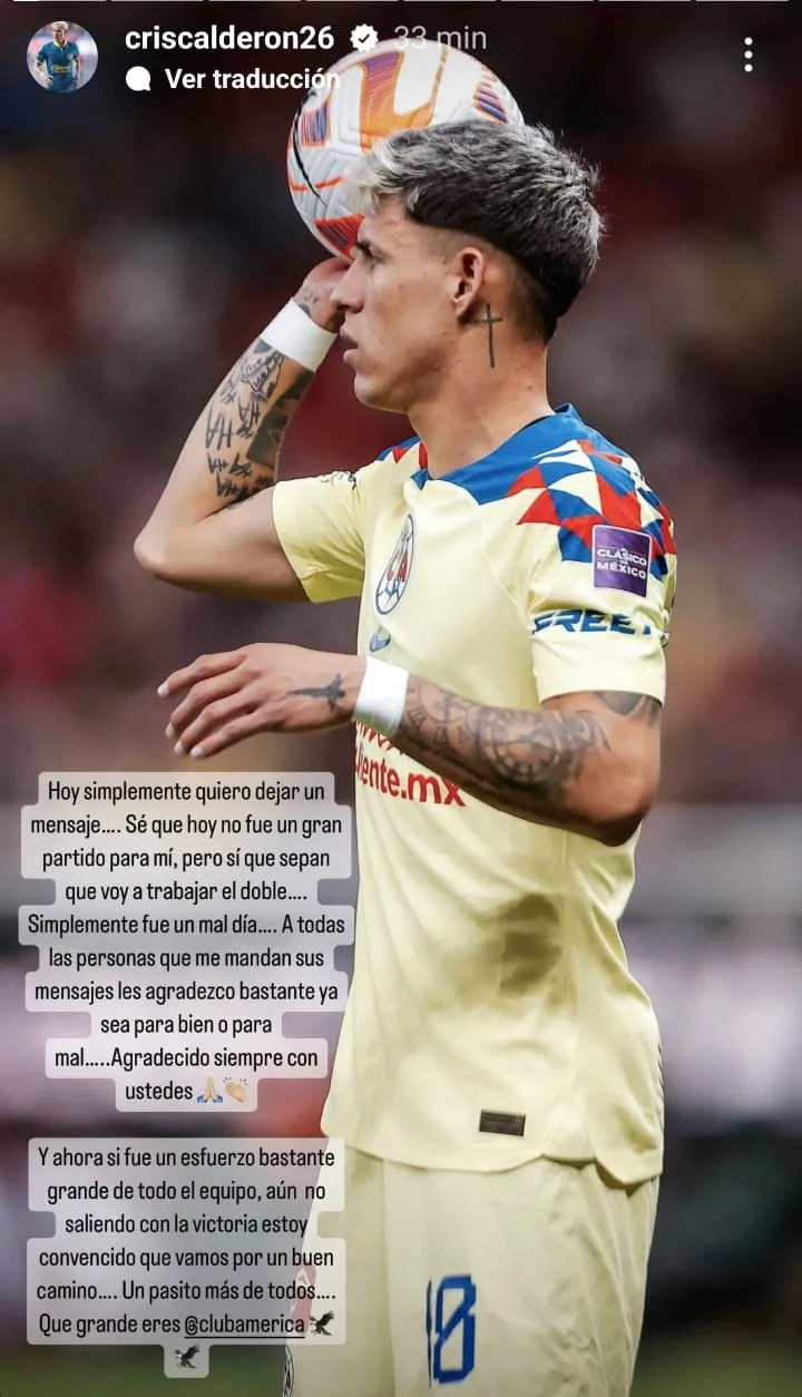 Este es el mensaje de Calderón