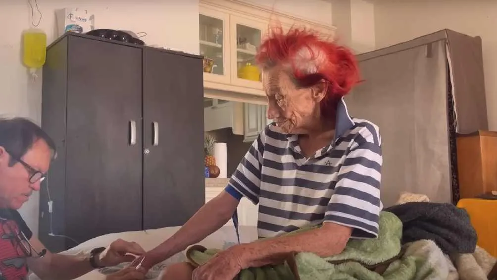 La Gilbertona prefirió ser atendida en su casa hasta su muerte.