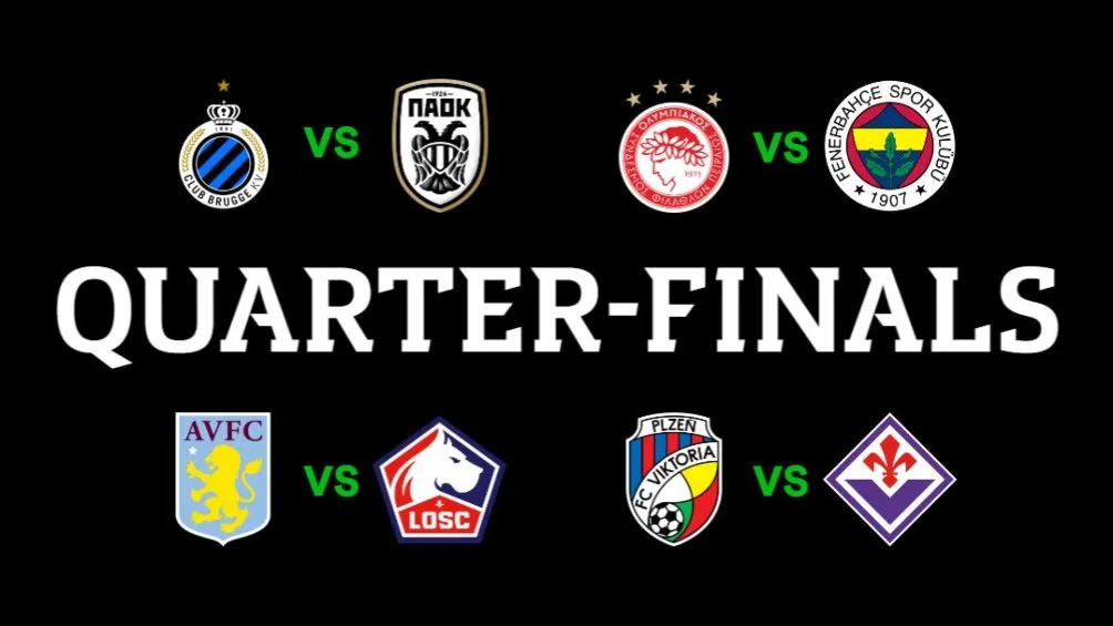 Últimos equipos en la Conference League