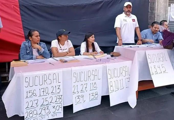 X: @SIPSE Los trabajadores votaron por un acuerdo salarial del 18%.