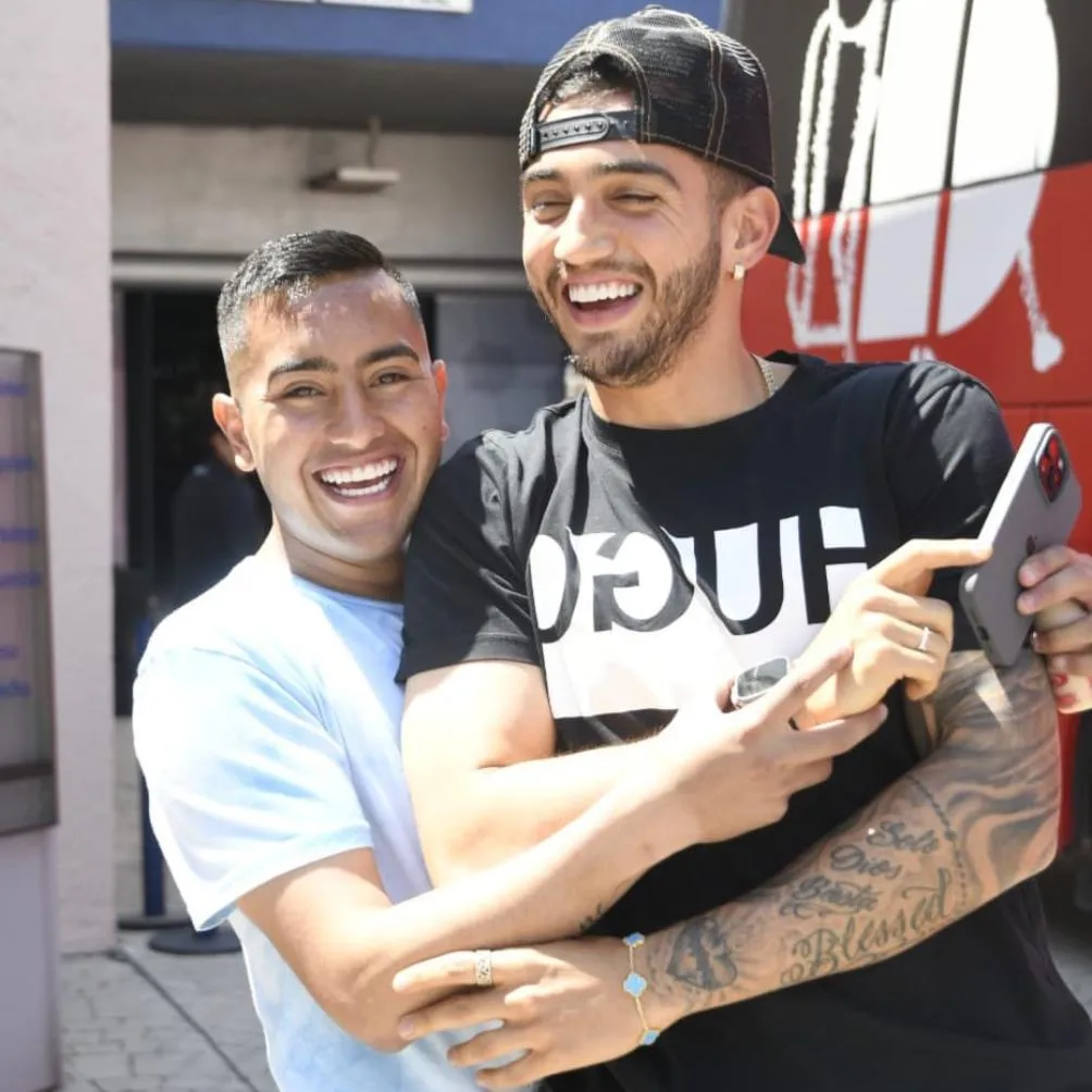 X: @Tuzos Erick Sanchez y Luis Chávez previo al viaje a San Luis