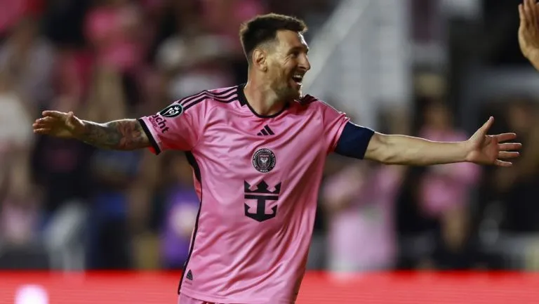 AP Messi tras anotar ante el Nashville SC