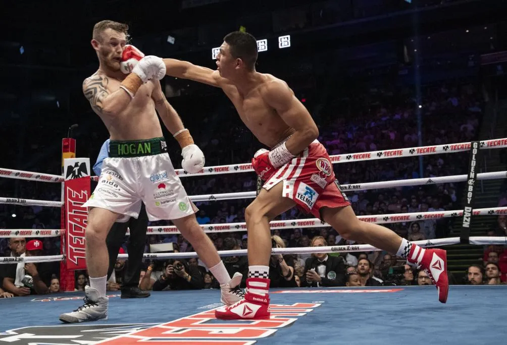 Munguía en combate en 2019