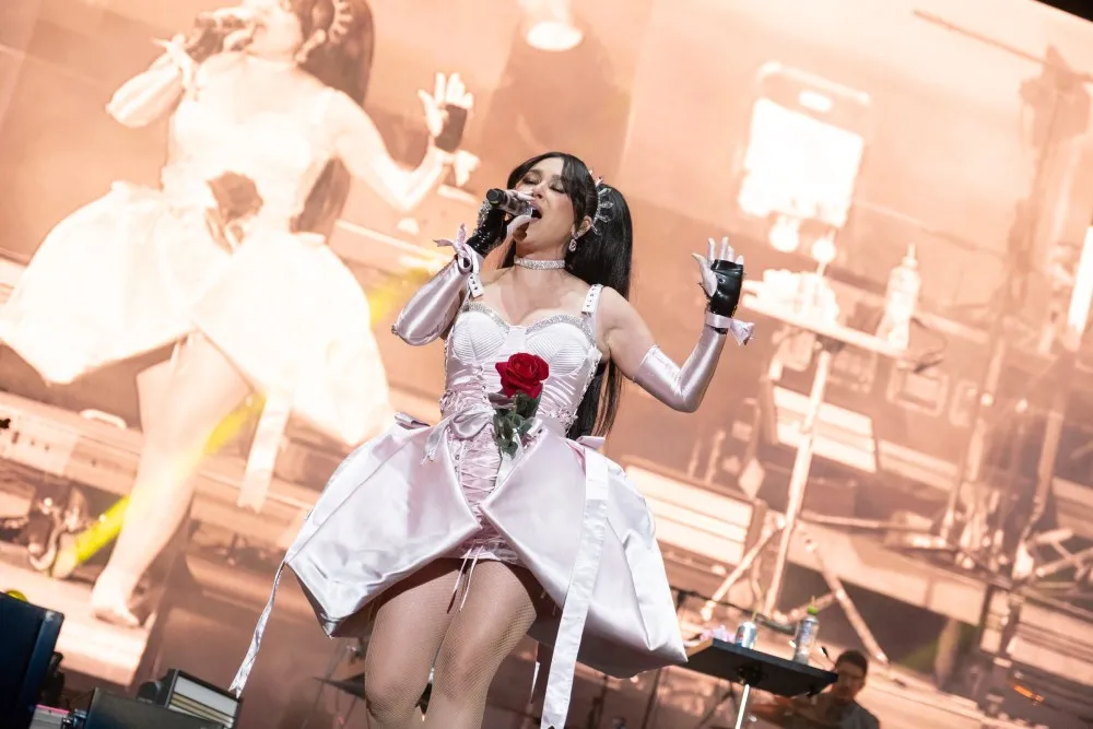 Cortesia OCESA /Liliana Estrada Su show duró 50 minutos, pero quedaron a deber 10 más pues debían tocar una hora.