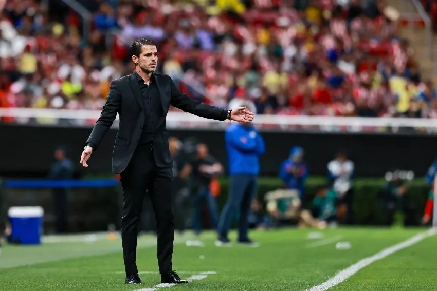 Dirigiendo al equipo de Guadalajara