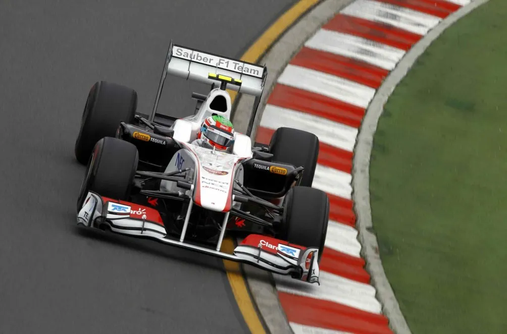 Checo Pérez debutó en Melbourne con Sauber