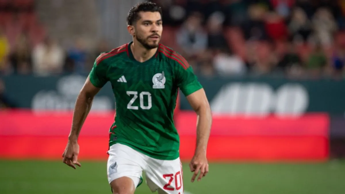 El delantero azulcrema con la Selección Nacional Mexicana