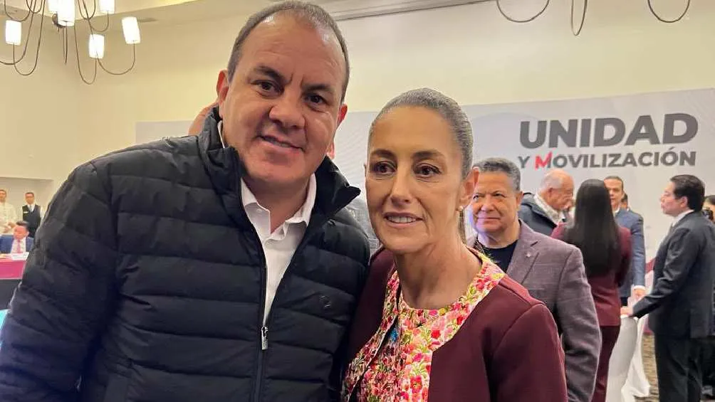 Twitter: @cuauhtemocb10 Se pensó que Cuauhtémoc podría ser candidato presidencial, pero Claudia Sheinbaum fue la elegida.