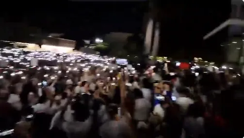 El paro de policías empezó desde el pasado sábado.