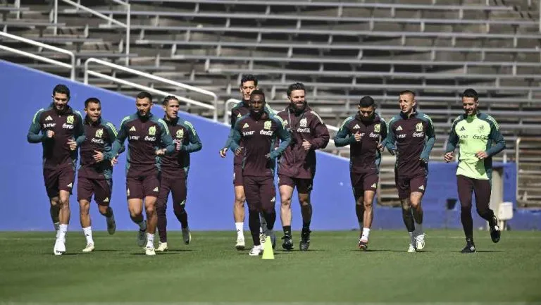 Práctica de la Selección Mexicana