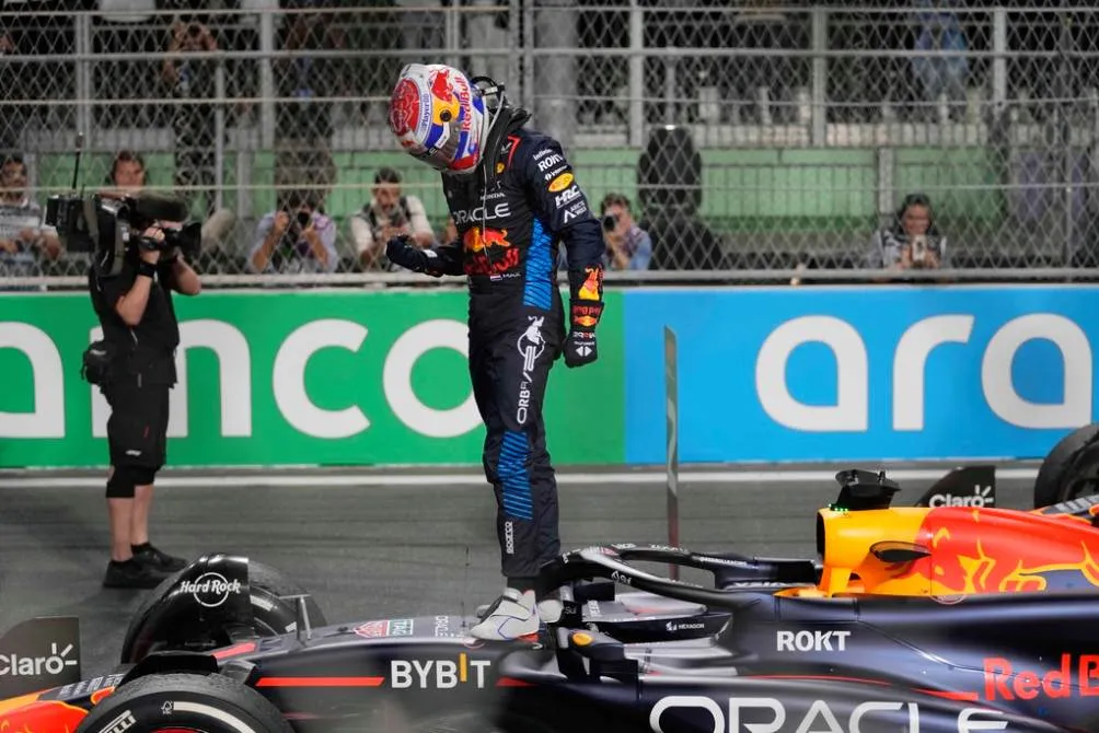AP Verstappen tras su triunfo en el Gran Premio de Arabia Saudita