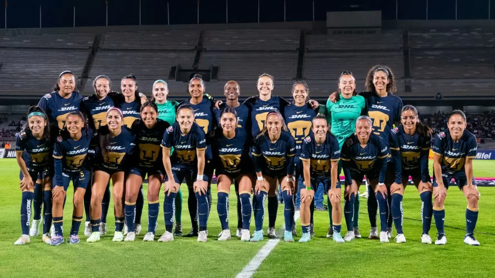 IMAGO7 Plantilla completa de Pumas Femenil