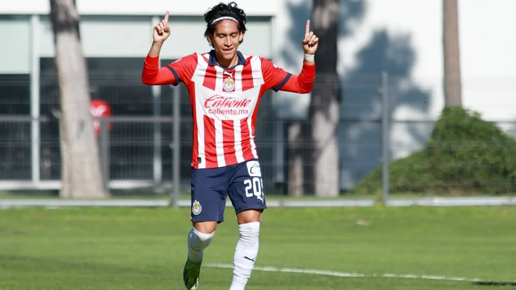 Ariel Castro juega en la Sub 23 con 19 años de edad