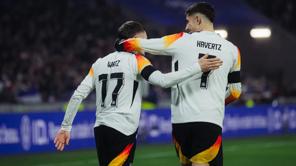 Alemania continua la buena racha vs Francia