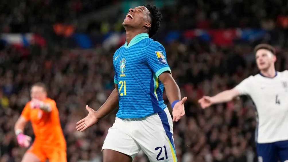 Endrick le dio la victoria a Brasil