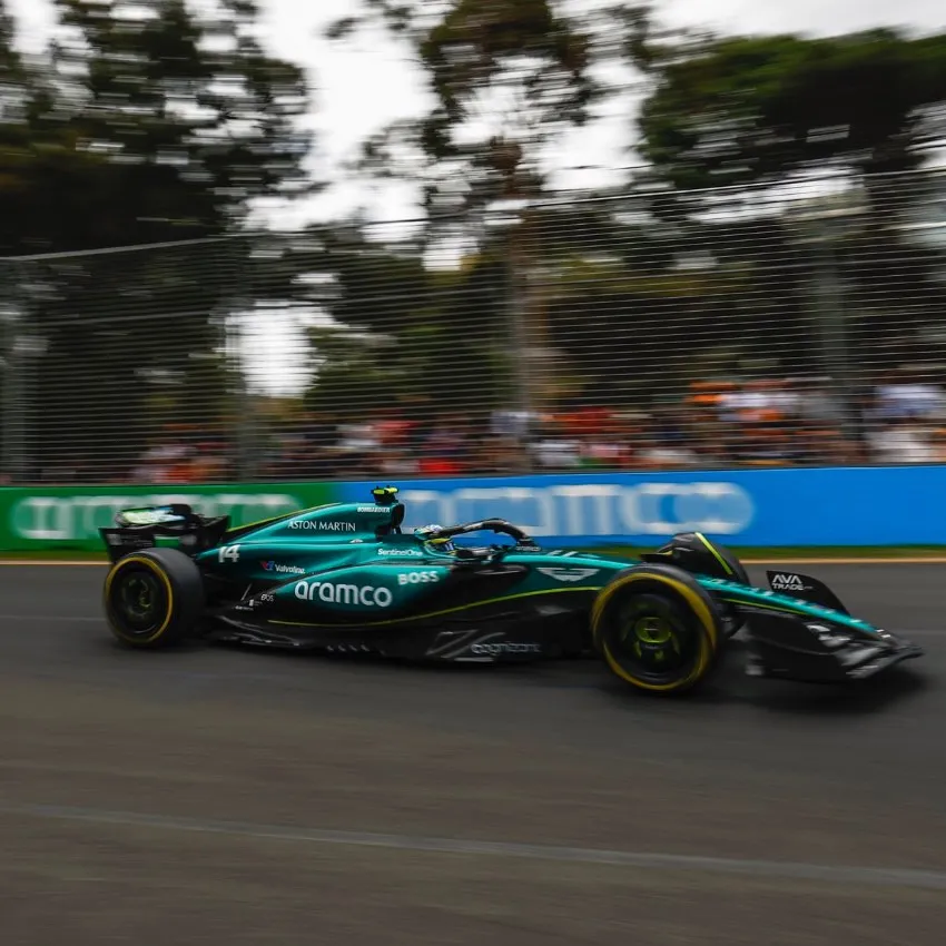 Fernando Alonso en el GP de Australia 2024