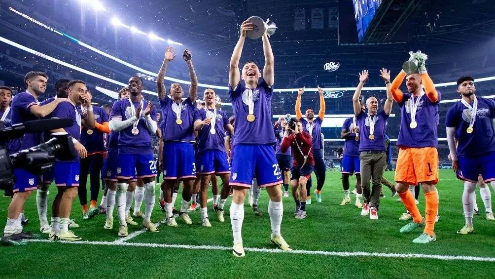 Estados Unidos celebra la Nations League