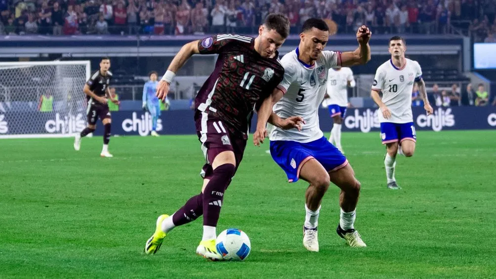 Giménez jugó unos minutos ante Estados Unidos