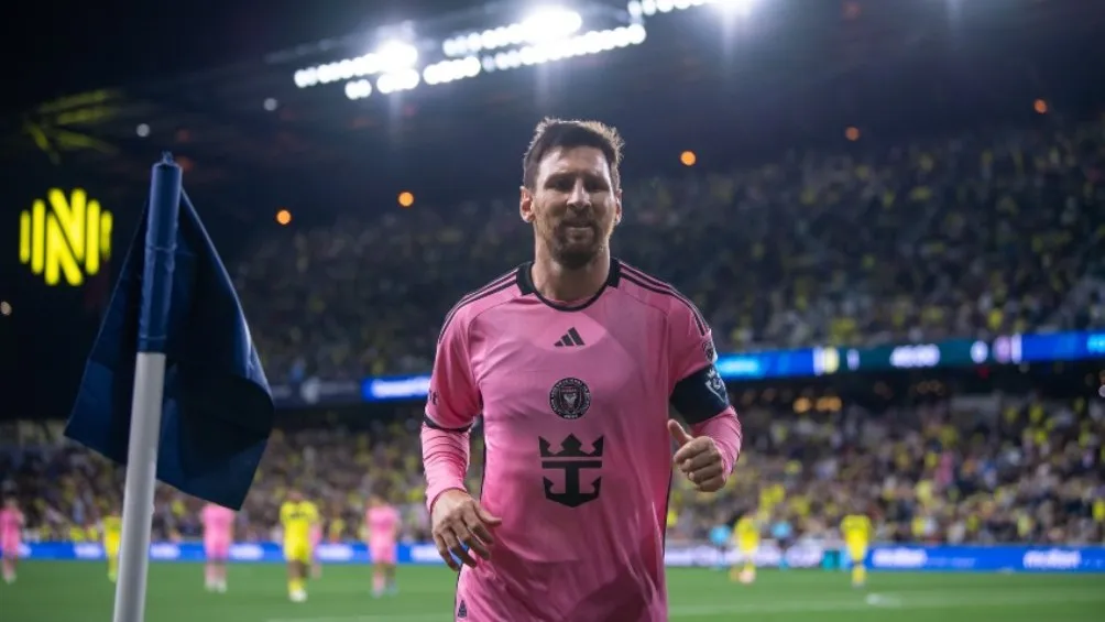 Messi se lesionó jugando vs Nashville