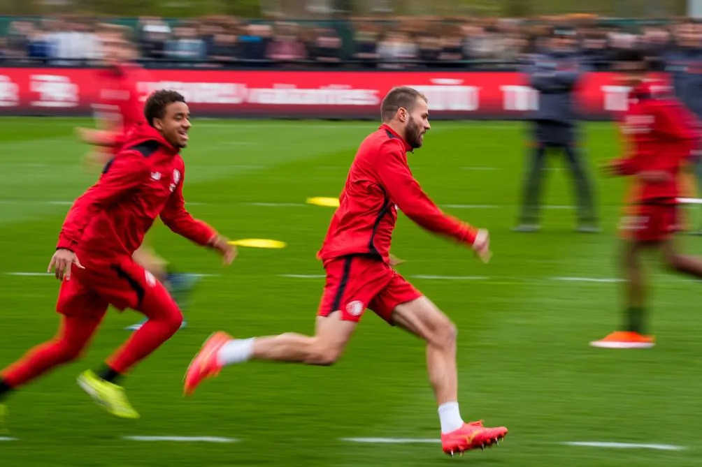 Feyenoord en preparación del juego