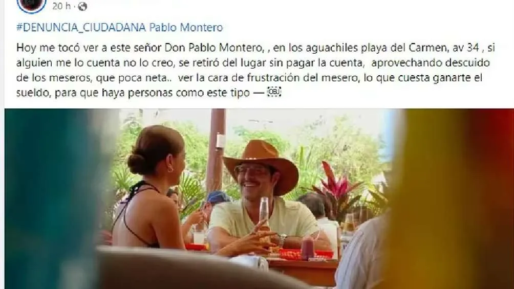 La denuncia de una comensal se hizo viral en redes sociales.