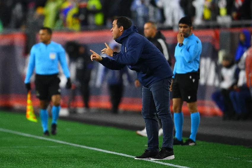 Jardine en el juego vs New England Revolution