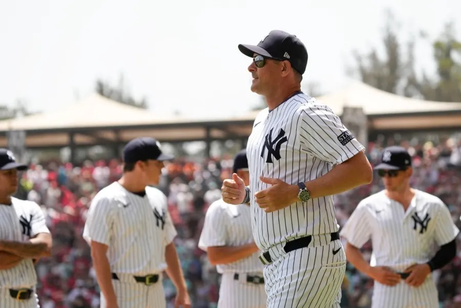 Aaron Boone, manager de Yankees