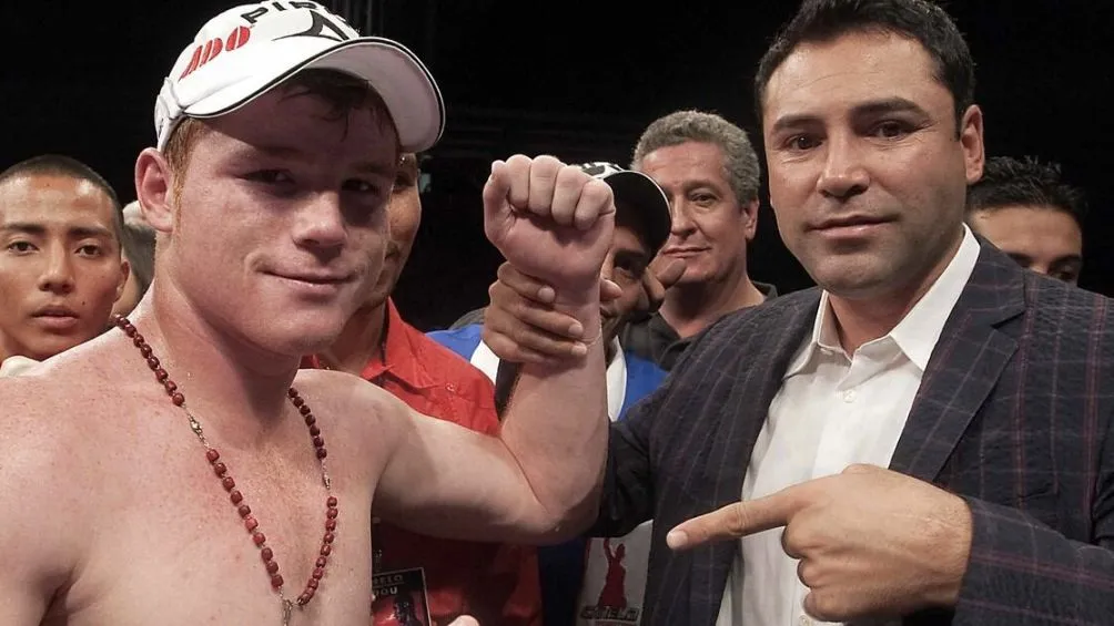 Canelo y De la Hoya