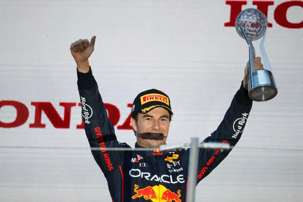 Checo Pérez quedó segundo en 2022