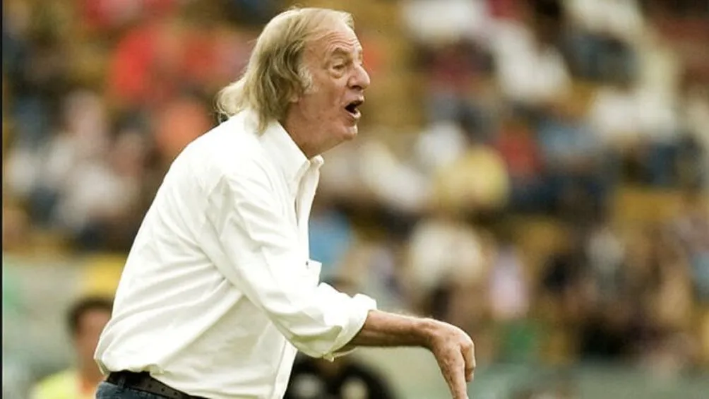 Menotti en sus últimos años como entrenador