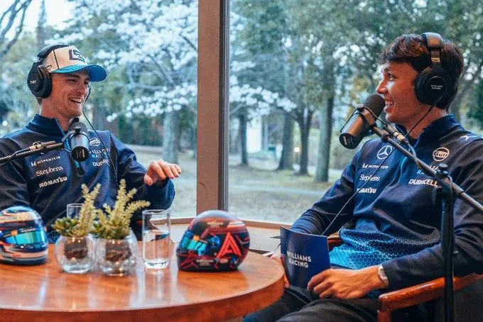 Sargeant y Albon con Williams