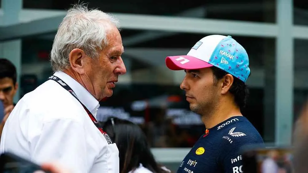 Marko contentó con el desempeño de Checo